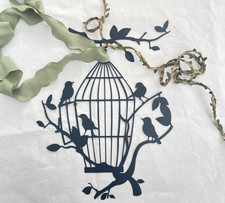 Metal Bird Cage Wall Art –