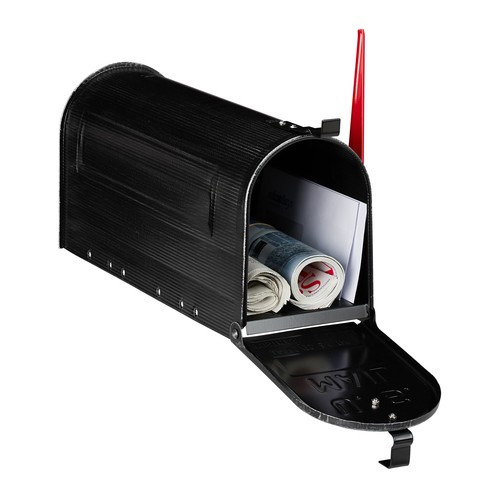 Vintage mailbox black - vintage, us