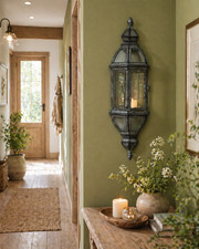 Wall sconce candle holder - sconce, with