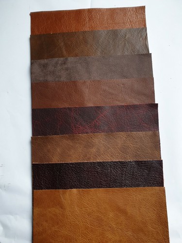 Leather pcs 16x8 - leather, mixed
