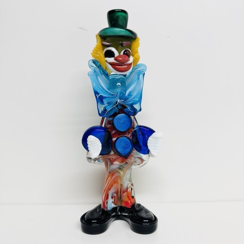 Vintage murano glass - glass, clown