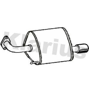 Klarius tail pipe with - klarius,