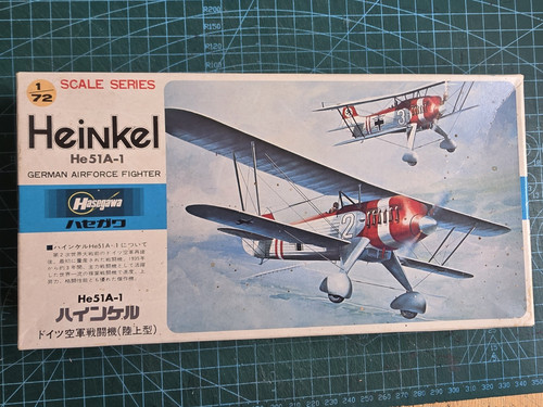 Hasegawa vintage heinkel - vintage,