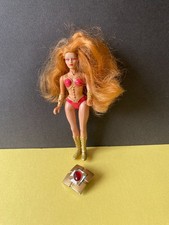 Galoob Golden Girl Rubee figure with shield 1984 Unboxed