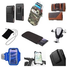 Accessories For iPhone 17 Pro Max (2025): Sock Bag Case Sleeve Belt Clip Hols...