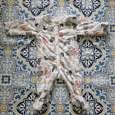 Mothercare padded sleepsuit