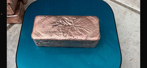 Copper ingot 1kg - copper,