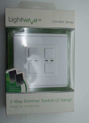 Lightwave lw452 gang - lw452, 2-gang