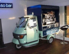 Piagio Ape Van Tuktuk 50cc 3-Speed coffee Catering Van