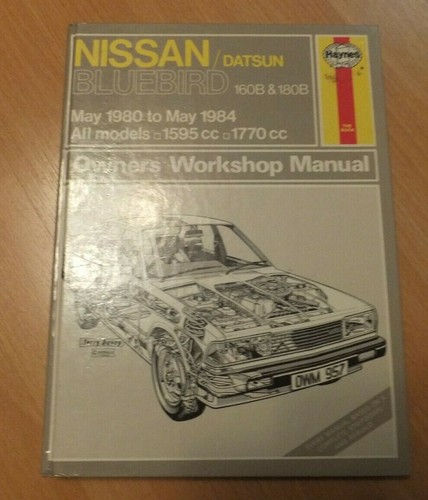Haynes manual nissan datsun - manual, nissan/datsun