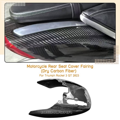 Black rear seat cover fairing - rear,
