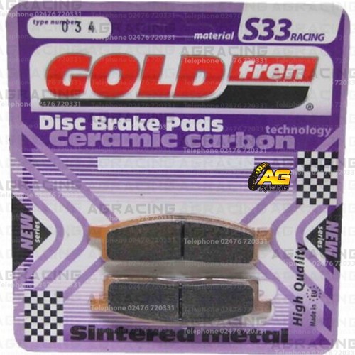Goldfren s33 front - goldfren, brake