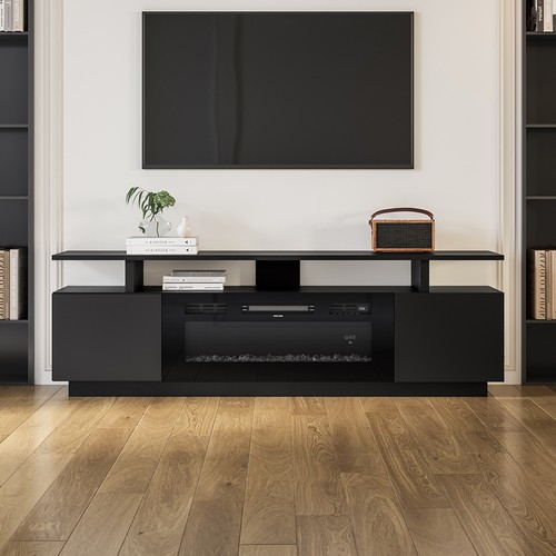 Electric fireplace with - with, tv