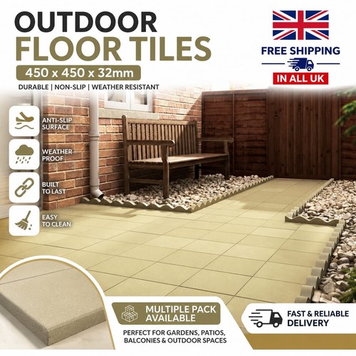 Paving slabs 450x450x32mm - slabs,