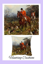 1PC Hunting Scene Complete Cushion Case & Core 45 x 45 cm Christmas Birthday