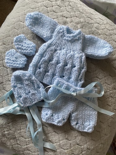 Hand knitted dolls - knitted, to