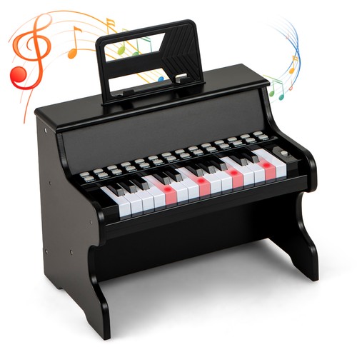 Wooden kids piano keyboard - kids, 25