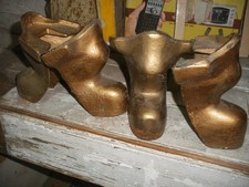 Set of  reclaimed cast iron bath feet