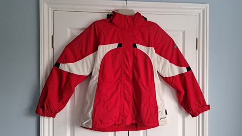 Ladies red white ski - &,