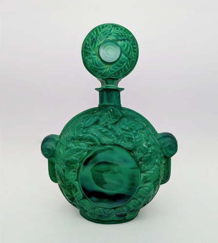 Large emerald green czech - emerald,