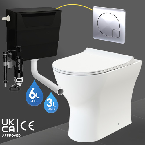 Back wall toilet - to,