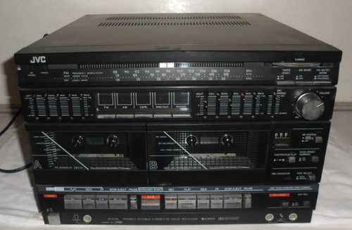 Jvc e22l stereo double - r-e22l,