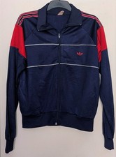 L Retro 80s Adidas Blue & Red