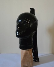 Medium Rubber Hood Mask Latex