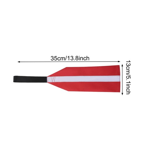 High visibility safety flag - high,