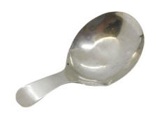 George III Sterling Silver Tea Caddy Spoon Antique 1798 London Josiah Snatt