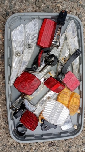 Bicycle reflector job lot - reflector,