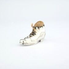 Antique Novelty Solid Sterling Silver Shoe Pin Cushion. Cohen & Charles. 1907.