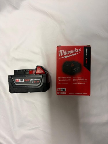 Milwaukee m18b5 5ah - 18v, red