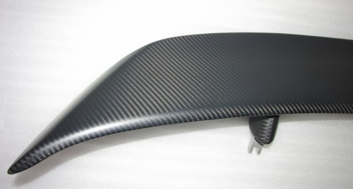 Carbon matte rear spoiler - rear,