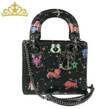 Christian Dior Lady Dior Mini Handbag Women's Shoulder Bag