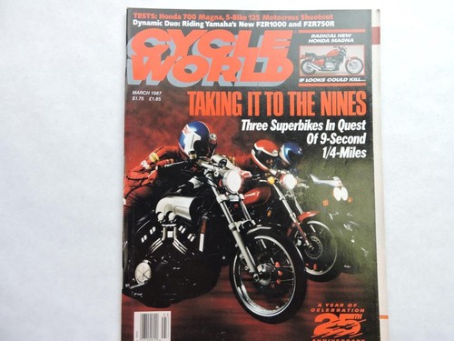 Cycle world march 1987 - cycle,