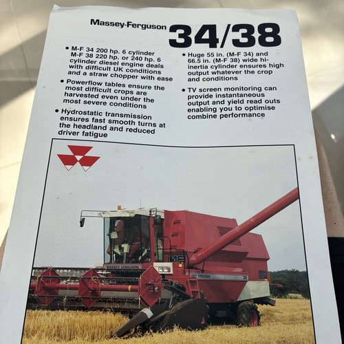 1989 massey ferguson 38 - massey, 34/38
