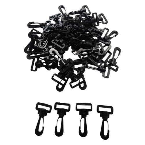Webbing swivel clip for - for, 1"