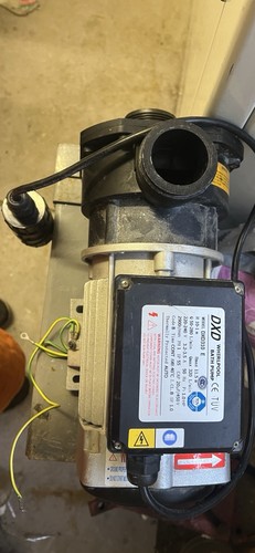Dxd310 whirlpool bath pump - e,