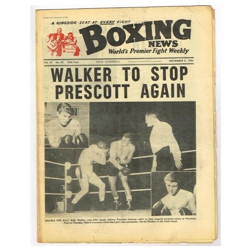 Boxing news magazine november - boxing,