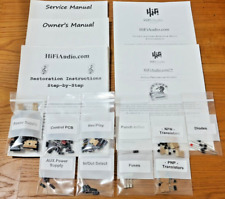 TASCAM 32 reel deck restoration upgrade kit repair rebuild capacitor