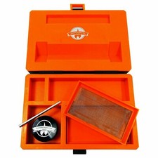 CheekyOne Smokers Club Midi Rolling Station Smoking Box - With FREE Grinder