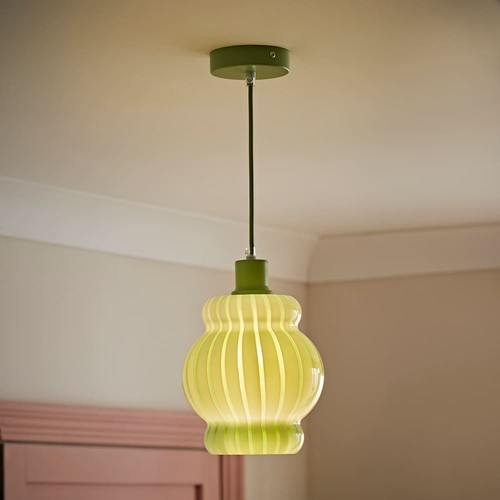 Glass ceiling light fitting - light,