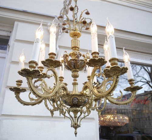 Antique vintage chandelier - antique,