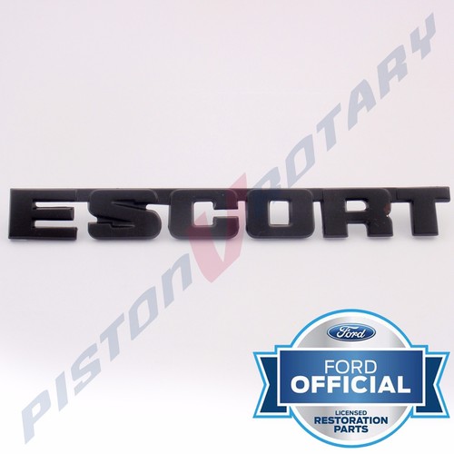 Escort boot lid badge - lid, new