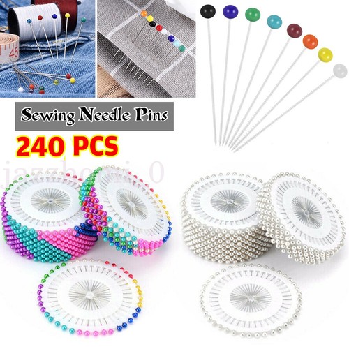 Pearl head pins upholstery - pearl,