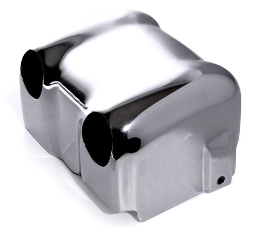 Chrome ignition coil cover for - chrome,