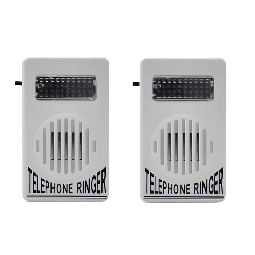 Pcs white telephone ringer - 2,