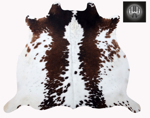 Premium tricolor cowhide - tricolor, rug