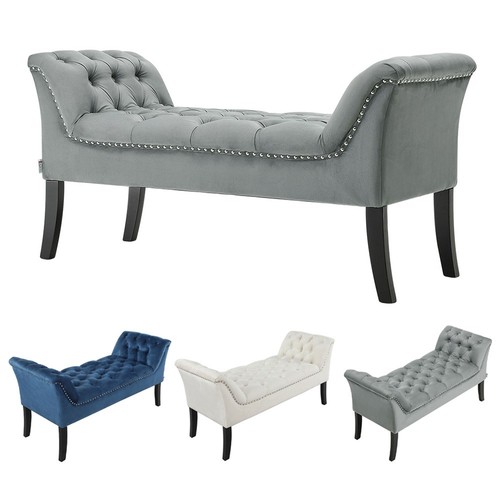Cozy chenille velvet - chenille/velvet, bench